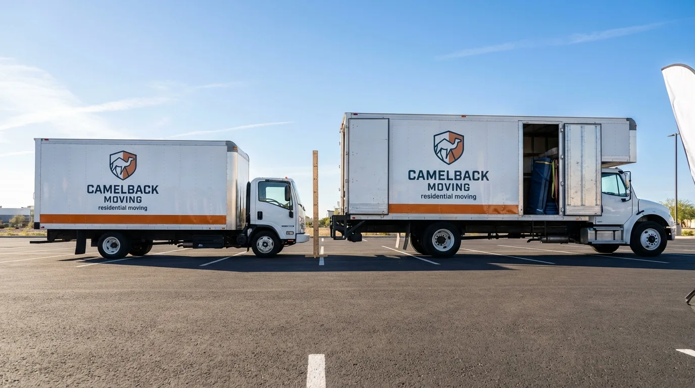 Moving truck size capacity guide in Victoria